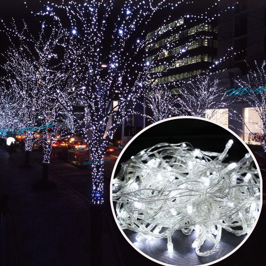 100 Led 10m Christmas Fairy String Light Wedding Xmas Party Outdoor Decor Lamp