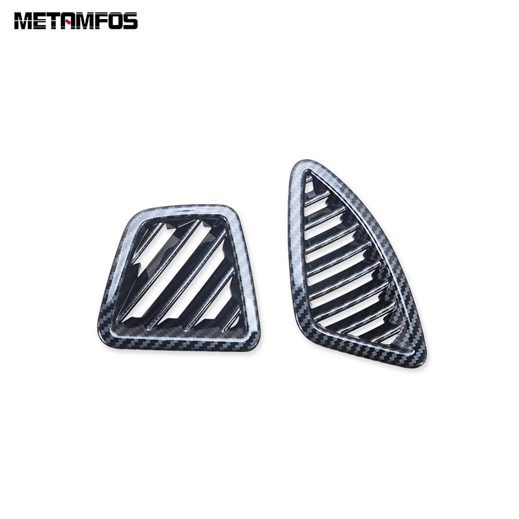 Front Air Conditioner Vent Outlet Cover Trim For Kia Sportage NQ5    2024 Carbon Fiber Frame Interior Accessories