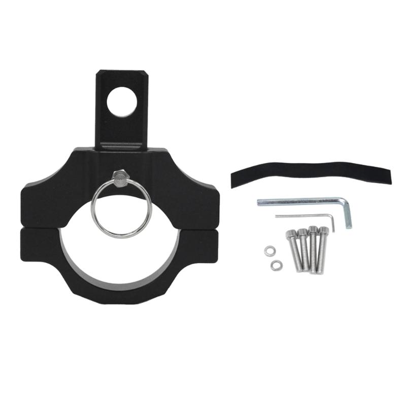 Heavy Duty UTV Flag Whip Light Mounts for 1.75  to 2  Roll  Fast Release Adjustable Light Whip Mounting Bracket