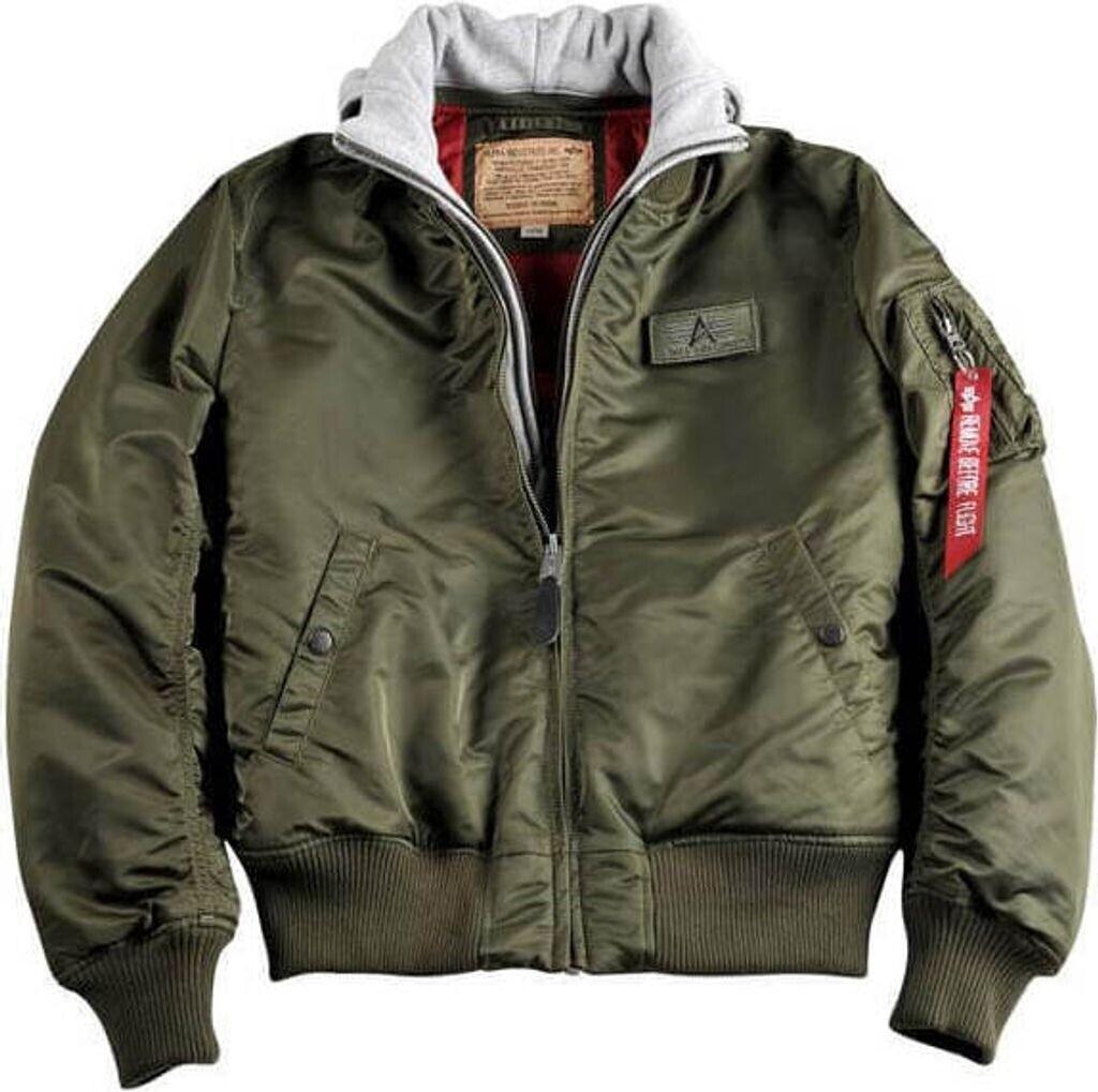 Winter Jacket Alpha Industries MA-1 D-Tec Hood Bomber Jacket (183110) Rep.gray (183110-257)