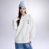 New MLB Sweatshirts Unisex Ivory White 3AMTE0134-43CRD