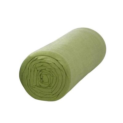 Fitted Sheet - TODAY - FOUGERE - 100% Cotton - 160x200 Cm - Green