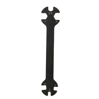 RC Car Model Tool Wrench Open End Wrench Fit for 3 / 4 / 5 / 5.5 / 7 / 8mm Screw Nut