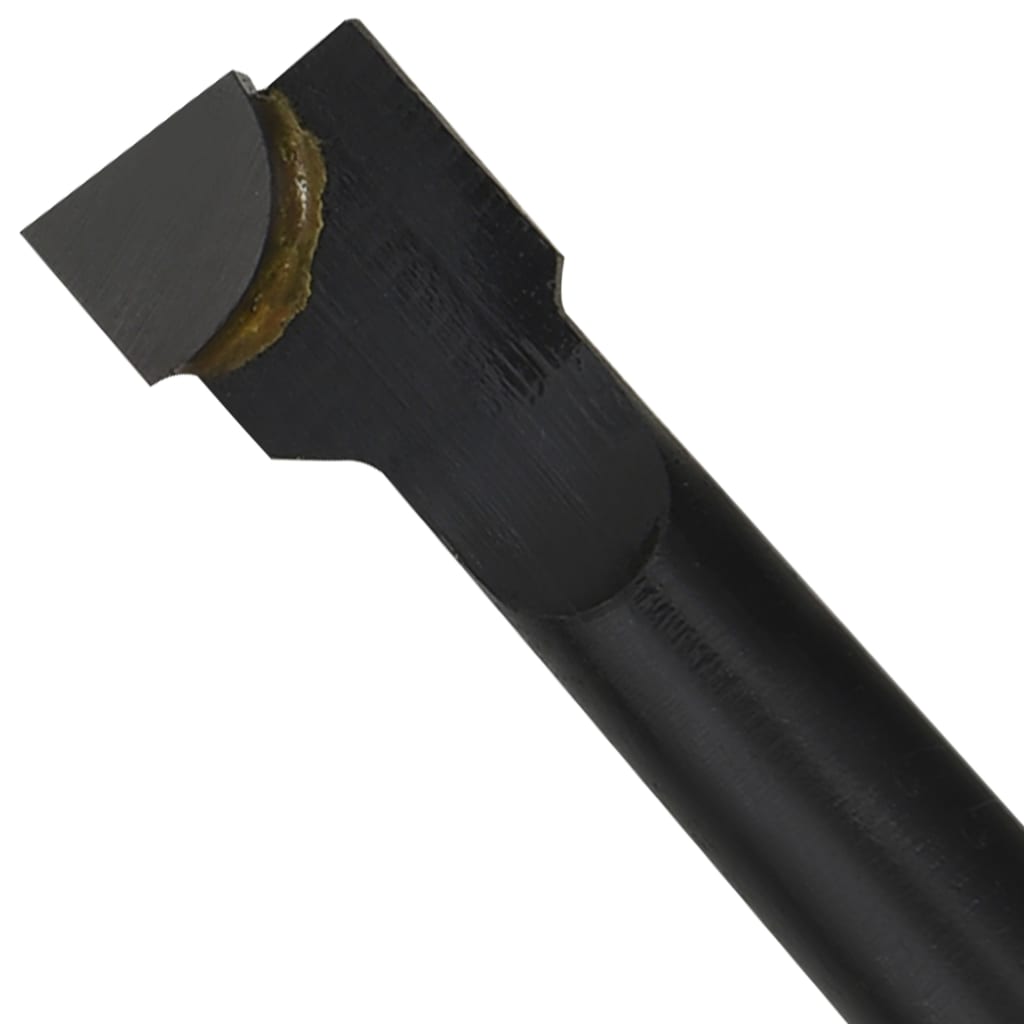 Vidaxl Zestaw 9 Noży Typu Wytaczak, 12 Mm, Z Drewnianą Podstawą