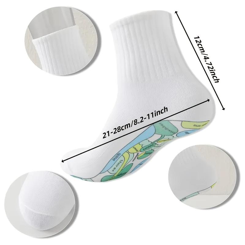 Acupressure Reflexology Gloves Socks Set Massage With Point Massager Tools Hand Spa Reflexology Sock Five Toe Separate Socks