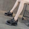 Dad Shoes Fleece Matte Leather Spring New Women's Platform Sports Shoes Casual Fashion Versatile Student Shoes Women