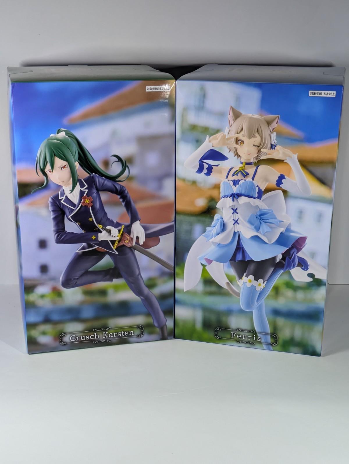 Re Zero Starting Life Another World Crusch Ferris Figure Set 2 Japan