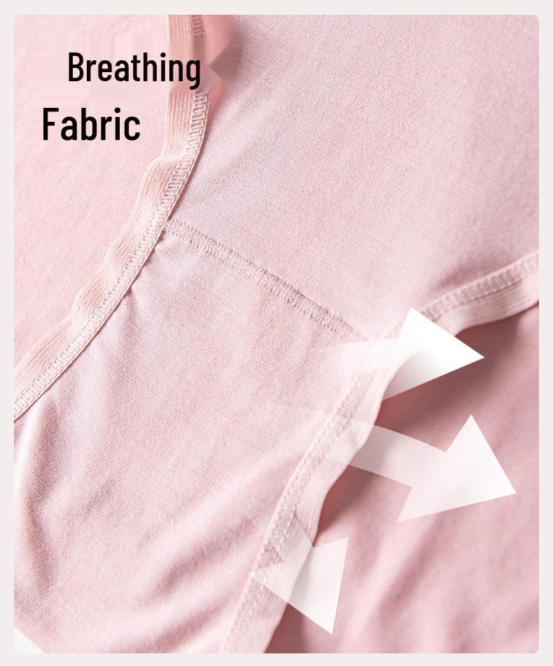 Damen High-Waist Seidenmodal Bauchweg-Slips - Atmungsaktives Hüfthebendes Design