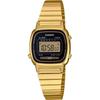 Casio LA670WGA-1 Women's Digital Watch - Gold & Black