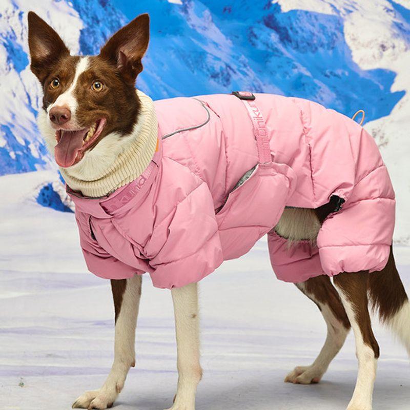 MUNIKUND Thermal Up Padding Air 2 Overall - Dusty Pink