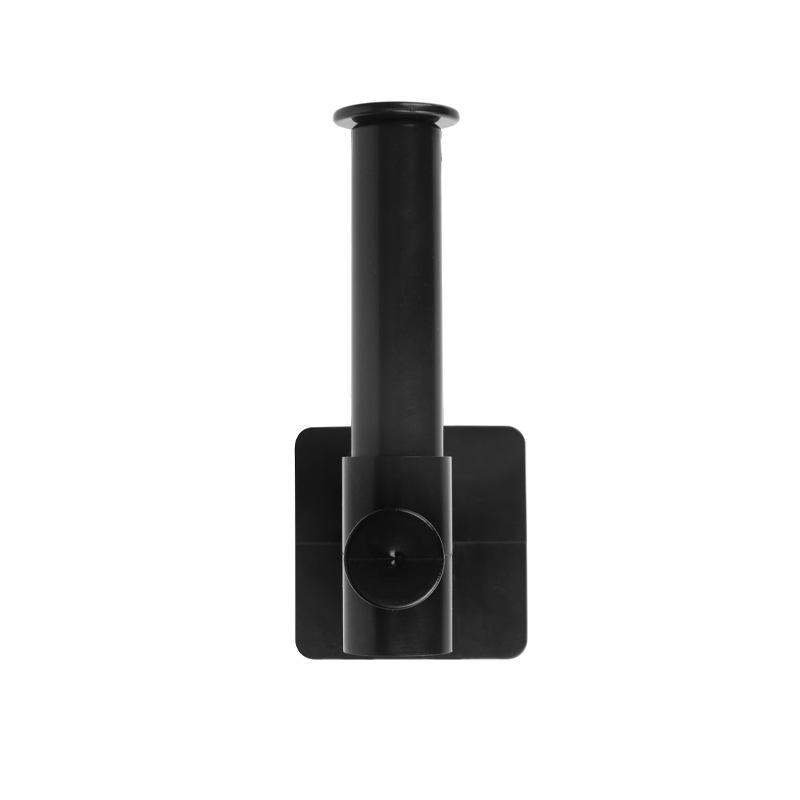 Adjustable L-Shaped No-Drill Cloth Rack Practical Kitchen Organizer for Plastic Wrap Washcloths Convenient Home Storage Solution