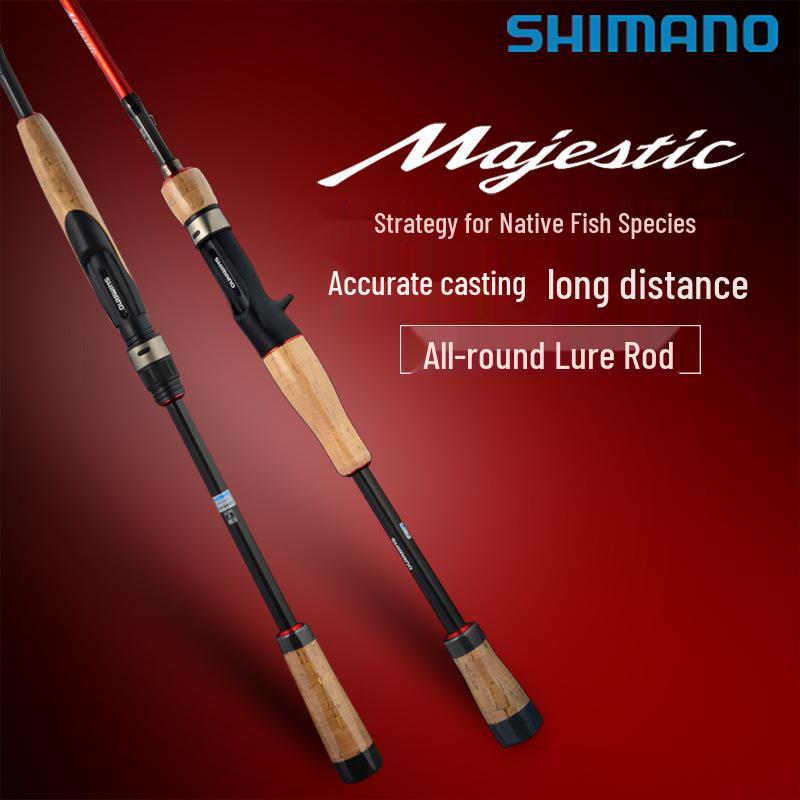 

SHIMANO Majestic Спінінг для далекого закидання на жереха, мандаринку, окуня, змієголова. B64L 1.93M Trigger Grip