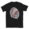 NATIVE AMERICAN TRIBAL SKULL AWESOME GRAPHIC Short-Sleeve Unisex T-Shirt