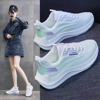 Neue Damen Freizeitschuhe Weiche Sohle Sneaker Sommer Neu Atmungsaktives Mesh Studentinnen Damen Laufschuhe