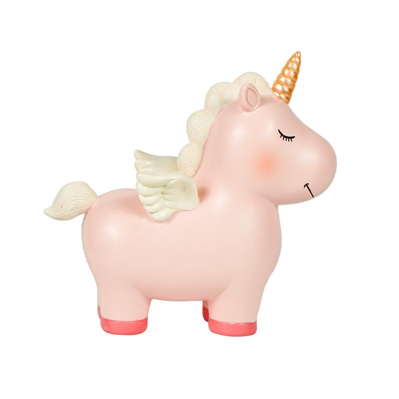 

Adorable Unicorn Piggy Bank for Kids – Birthday & Graduation Gift 19x7x18 cm