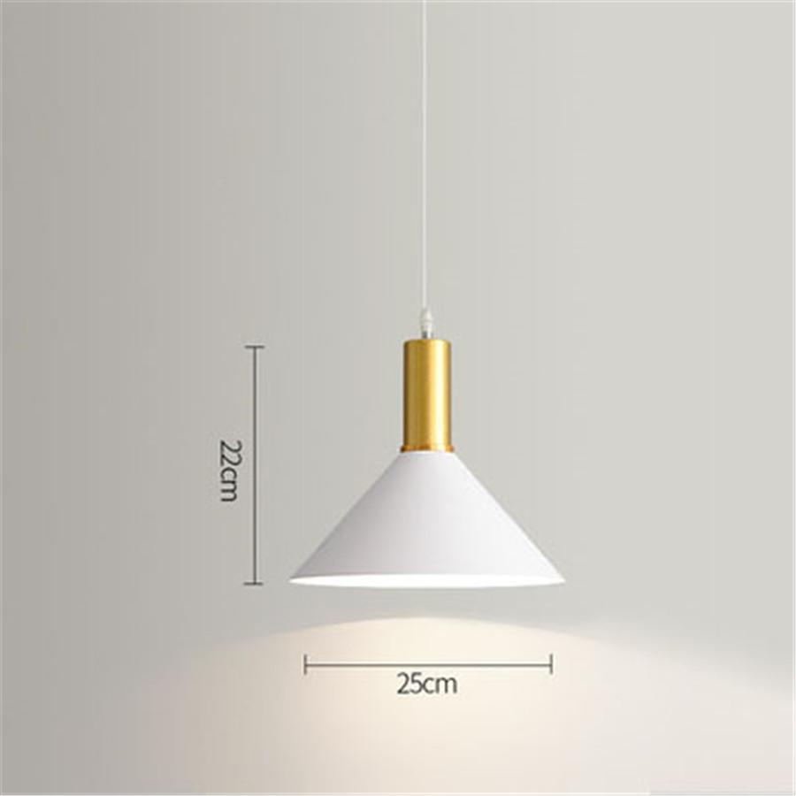 Thrisdar Modern Iron Led Pendant Light E27 Bedside Bedroom Bar Hanging Lamp kitchen Restaurant Dining room Pendant Lamp