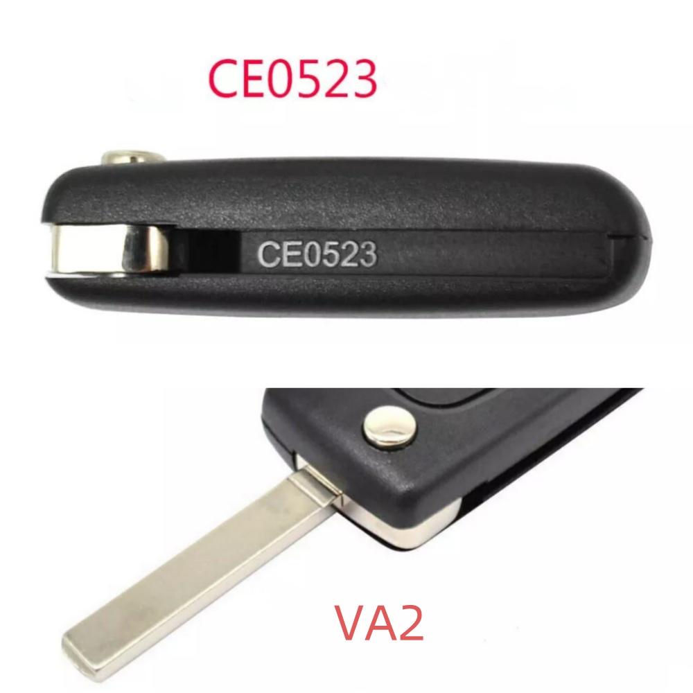 2 Button Remote Key CE0523 VA2 For Citroen C2 C3 C8 Dispatch Peugeot 207 307 308