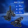 Universal Front Wheel Hub Puller Kit for 3-3/4" to 4-1/2" Inner Diameter Rear Axles