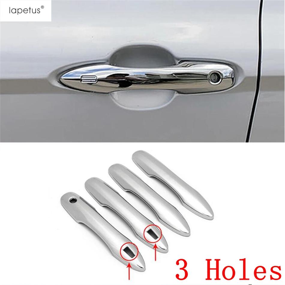 Car Outer Door Handle Protector Cover Trim ABS Chrome Black Carbon Accessories For Toyota Camry Corolla Avalon Prius  - 2025