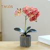 Sztuczna roślina doniczkowa Sztuczna orchidea ćma Bonsai Pulpit Sztuczne kwiaty doniczkowe Phalaenopsis do dekoracji stołu jadalnego w domu