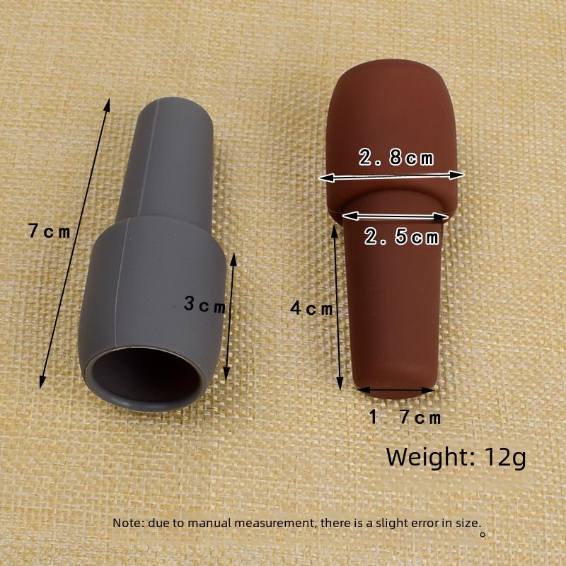 Universal Silicone Wine and Champagne Stopper - Double Seal, Anti-Fall, Red Wine Sealer