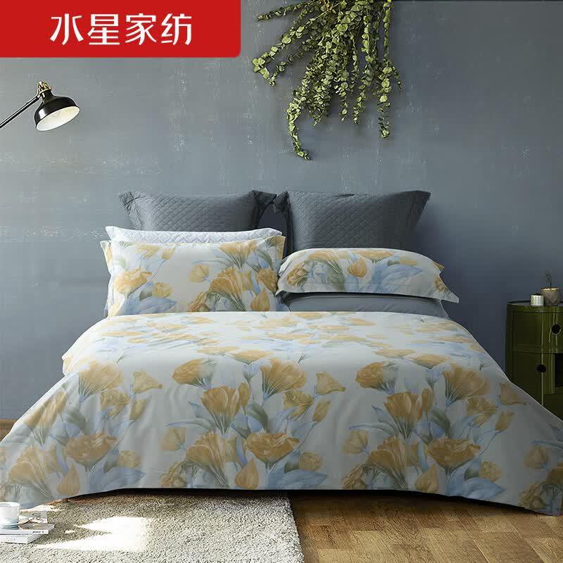 Mercury Home Textiles Dorman Soft Brushed Printed 4-Piece Bedding Set