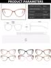 Durable Metal Metal Cat Eye Eyeglasses Spectacle Frame Frame Female Trendy Lightweight TR90 TR90 Designer Style Style Latest Trend Cateye Computer