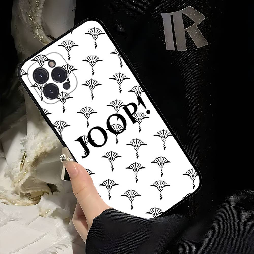 Luxus Mode J-Joop Für IPhone 17 16 15 14 13 12 11 Pro Max 13 17Air Stoßfest Weiche Handyhüllen Coque