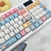 Cat Head Meow Custom Keycaps - MAO Height for Wired Mechanical Keyboards