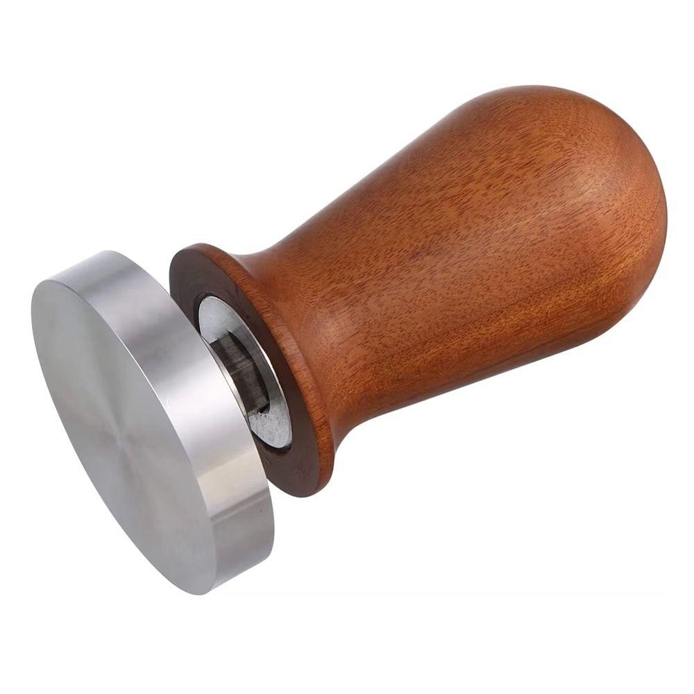 51/53/58mm Coffee Tamper Stainless Steel Base Espresso Distribution Tool Coffee Grounds