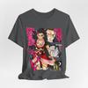Tineko Dämonenverwandlung T-Shirt Ein Japanisches Anime Muster T-Shirt für Sommer Outdoor Tägliche Kleidung