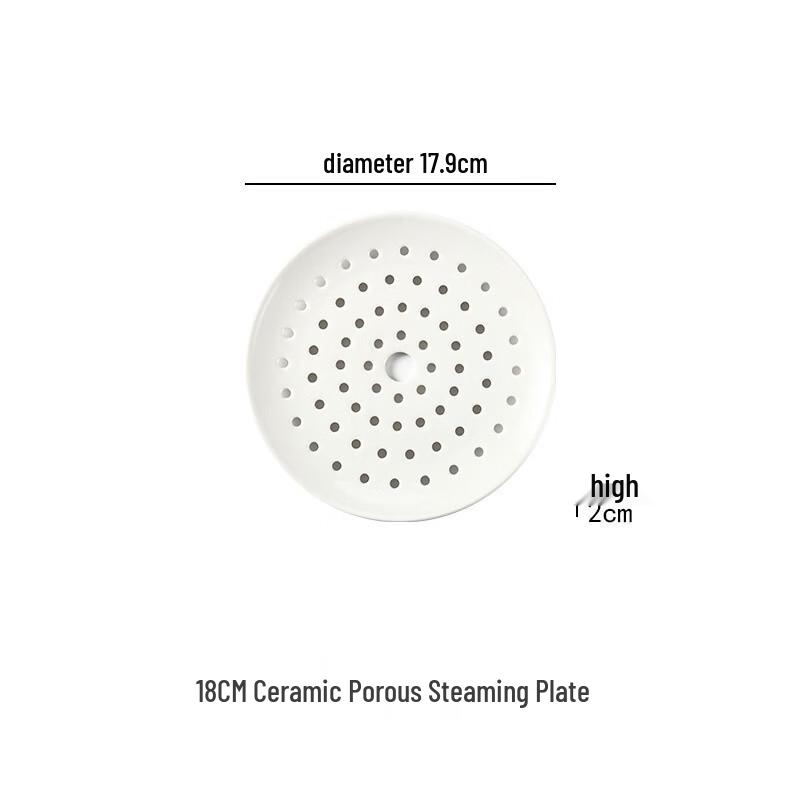 Ceramic Multi-Hole Steaming Plate
