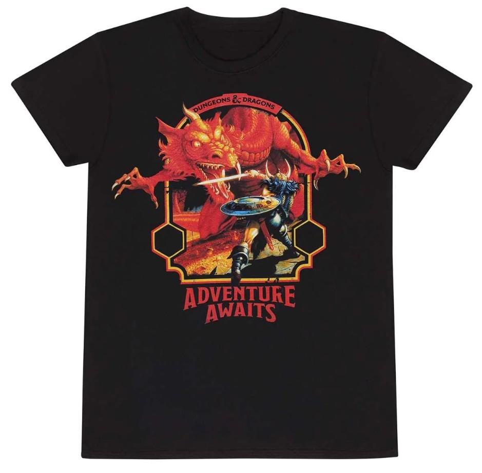 Dungeons And Dragons Adventure Awaits T-Shirt Size S-5XL Unisex T-Shirt XL