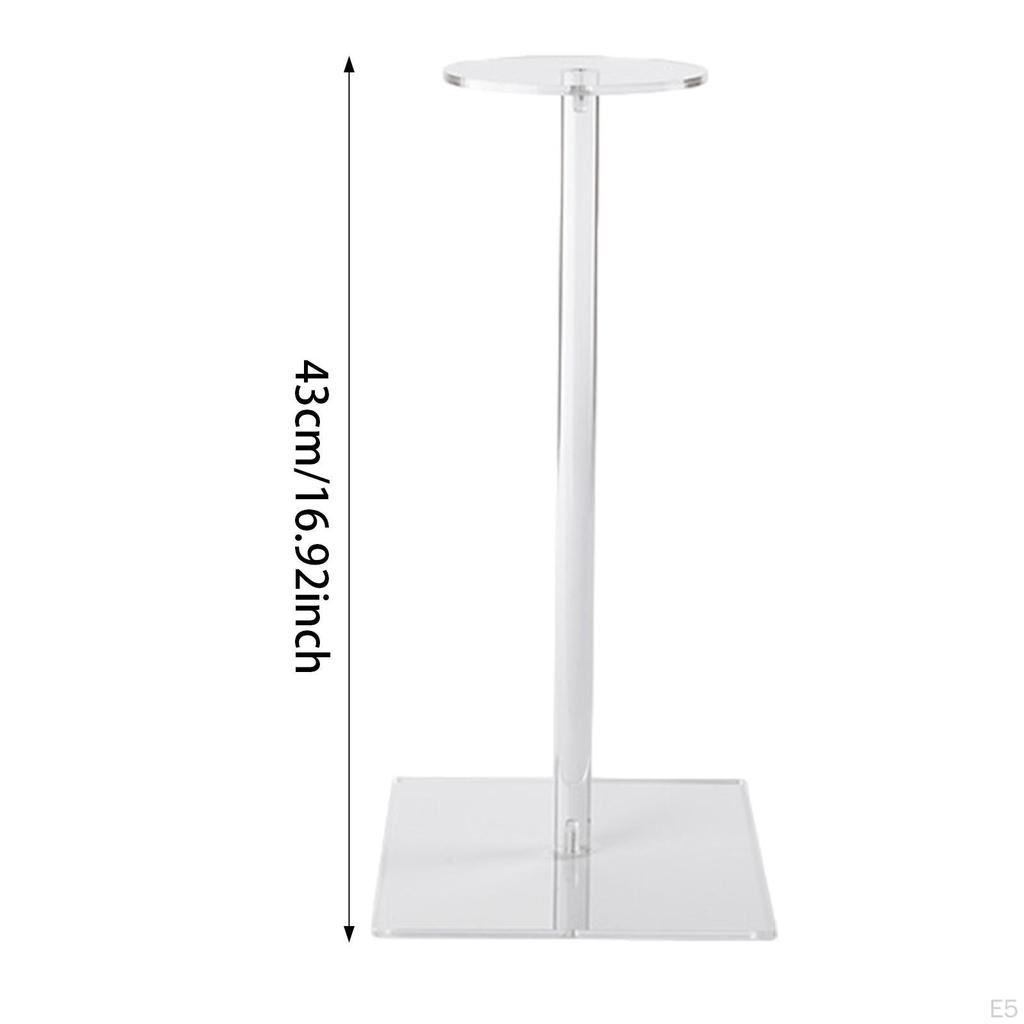 Acrylic Hat Display Stand Baseball Rack Decor, Wig Holder,Wig for