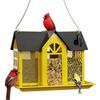 Solar Bird Feeders House For Outdoors Hanging Squirrel Proof Bird Supplies Bird Accessories Small Animal Supplies