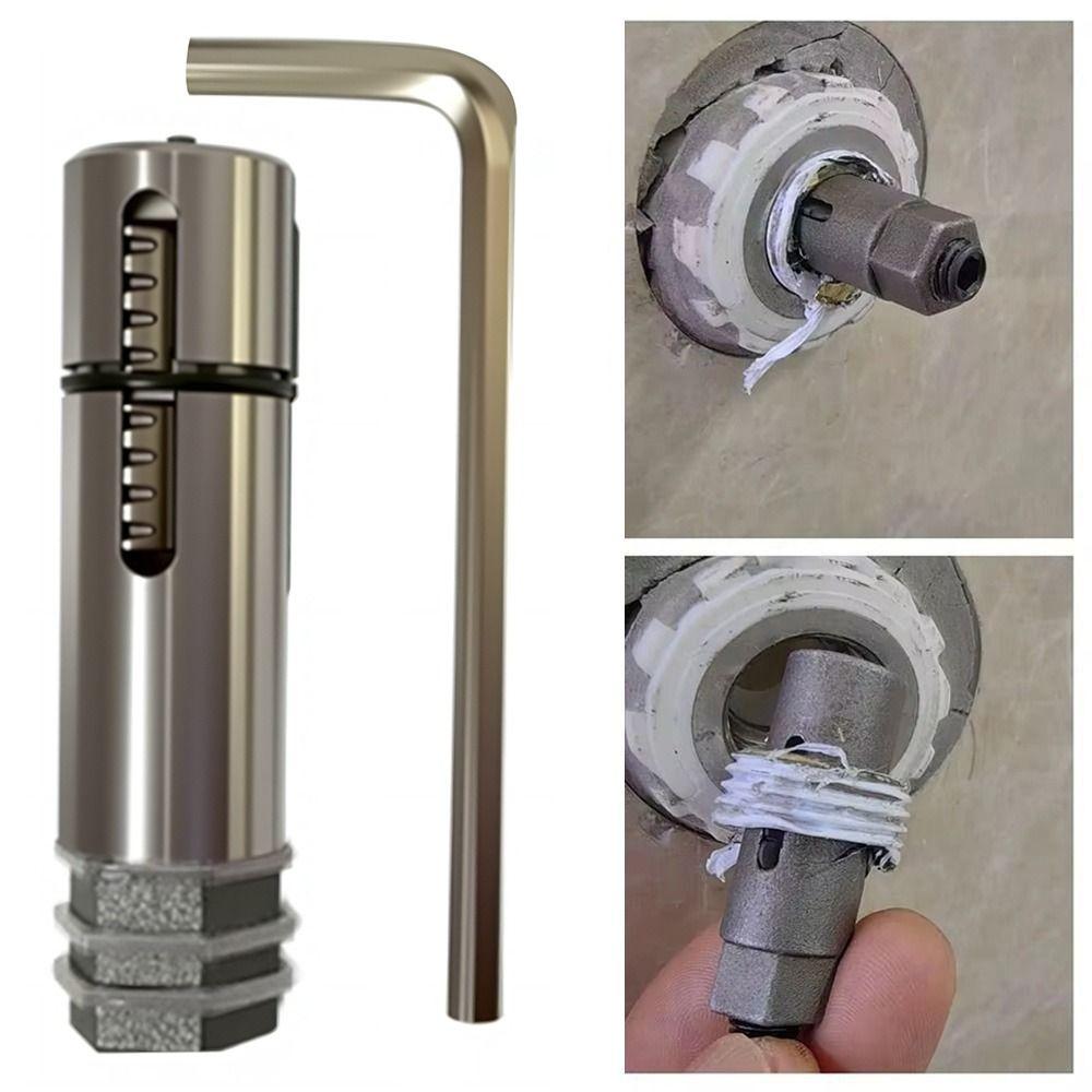 Efficient Faucet Angle Valve Wire Extractor Rust-proof Bolt Extractor Kit  Plumbing Repair