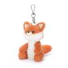 McHugs Fox Bag Charm Sitting Fox Keychain MC600106 -