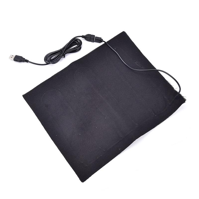 USB Fiber Heater Carbon Electric Heated Jacket Soft Cushion Winter Men Vest Heating Clothes Warmer Pads Keep Warm For Mouse Pad