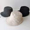 Japanese Simple Pleated Quick-drying Sun Cap Summer Korean Version Breathable Thin Solid Color Bucket Hat