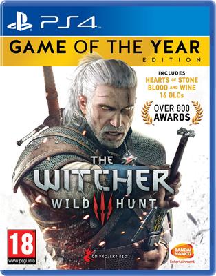 The Witcher 3 Game of the Year Edition (PS4) (Import)