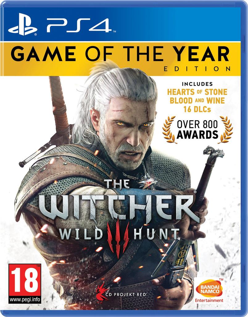 The Witcher 3 Game of the Year Edition (PS4) (Import)