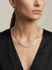 Herringbone Necklace Tarnish-Resistant Stainless Steel Waterproof Minimalist Layering Chain Jewelry for Women