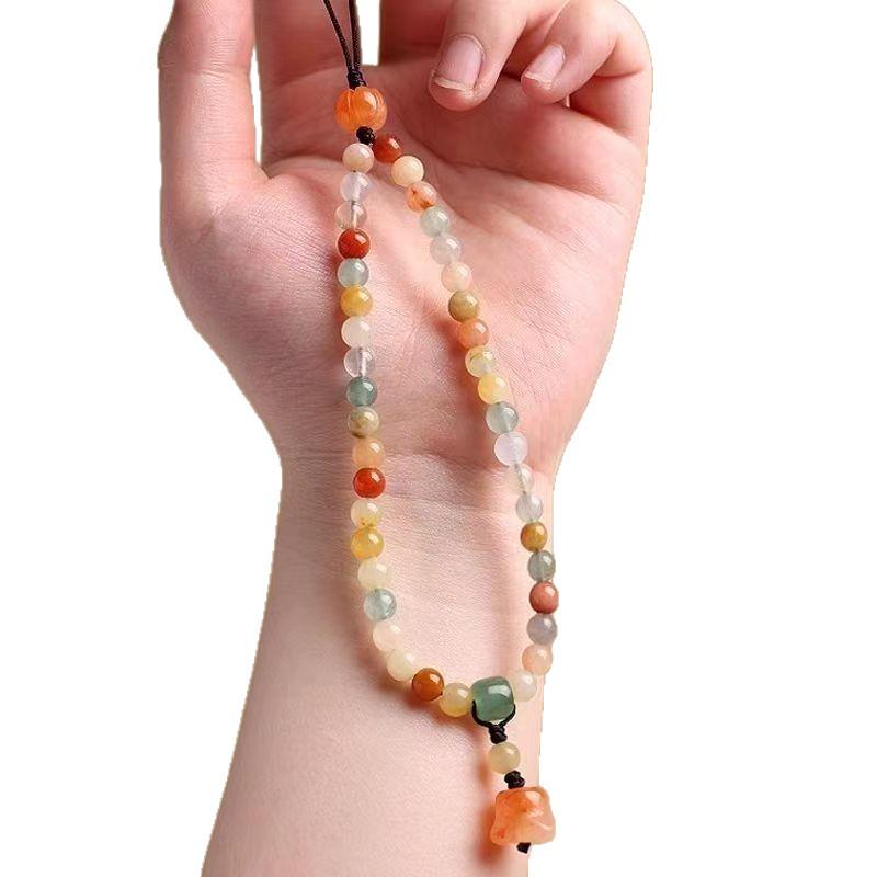 

Golden Silk Lily of the Valley Candy Color Cell Phone Charm: Women s Anti-Drop, Anti-Lost Camera Pendant Wrist Lanyard.