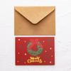 Christmas Tree Bell Elk Christmas Gift Gratitude Card Thank You Blessing Card  Party Favors Gifts