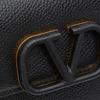 Valentino Vlogo Signature Pebbled Calfskin Chain Shoulder Bag Clutch Tote Wallet Women Bags Black ZW2P0-S93RQR-0NO
