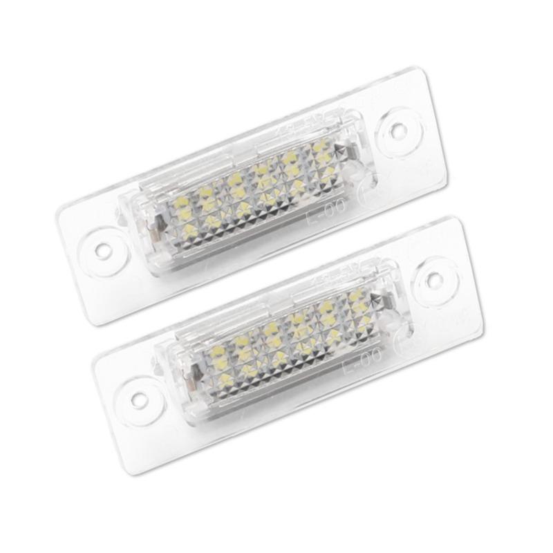 License Plate Light LED Compatible with Volkswagen T5 Touran Passat Caddy Car Accessories Auto Parts Lighting System