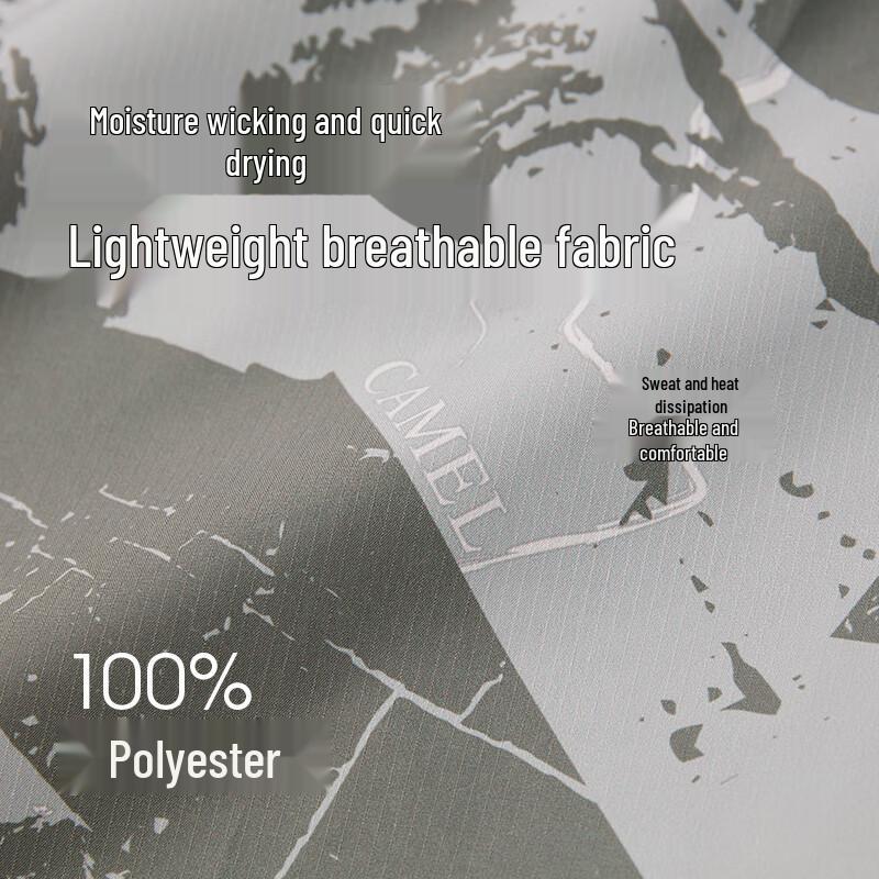 CAMEL Unisex Camouflage Quick-Dry Casual Jacket