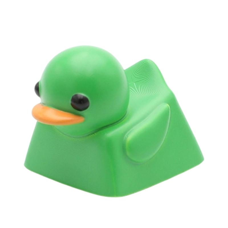 Color 3D Resin Keycap Cute Cartoon Duck Designing For Mechanical Gaming Keyboards ESC Keycaps 1PC
