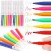 6/12/24packs Graffiti Watercolor Pen 6-Color School Study Painting Drawing Stationery for Journal Handicraft Art Creation XJM