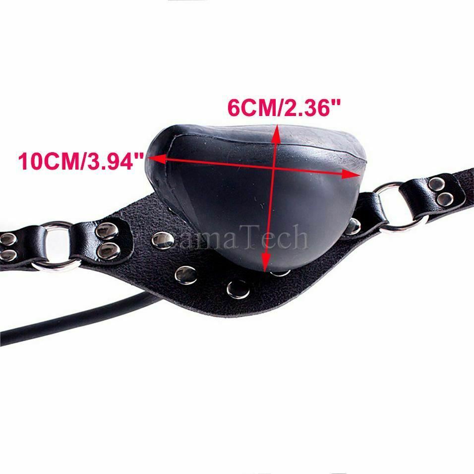 Inflatable Gag Face Muzzle Kink Fetish Gags